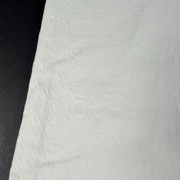 Zara Jeans Women's 27x29* High Rise Wide Leg White Raw Hem Denim Tag 4 - Picture 2 of 16